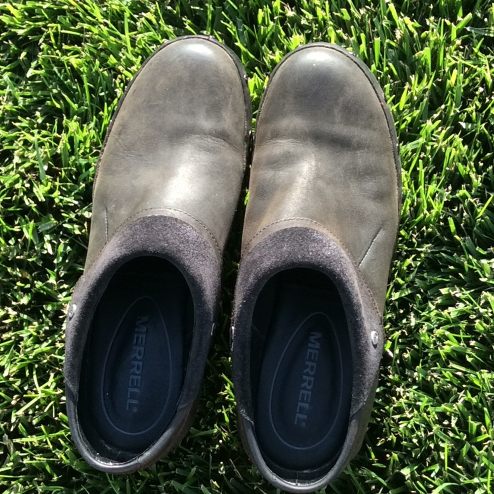 Dark Brown Merrell Shoes